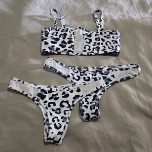 Change Swim Leopard Print Bikini
